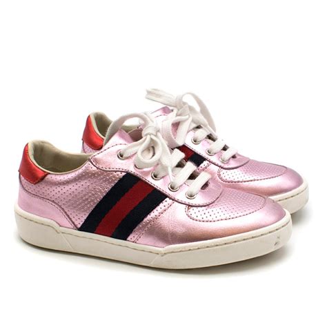 gucci patricia pink|pink Gucci sneakers for women.